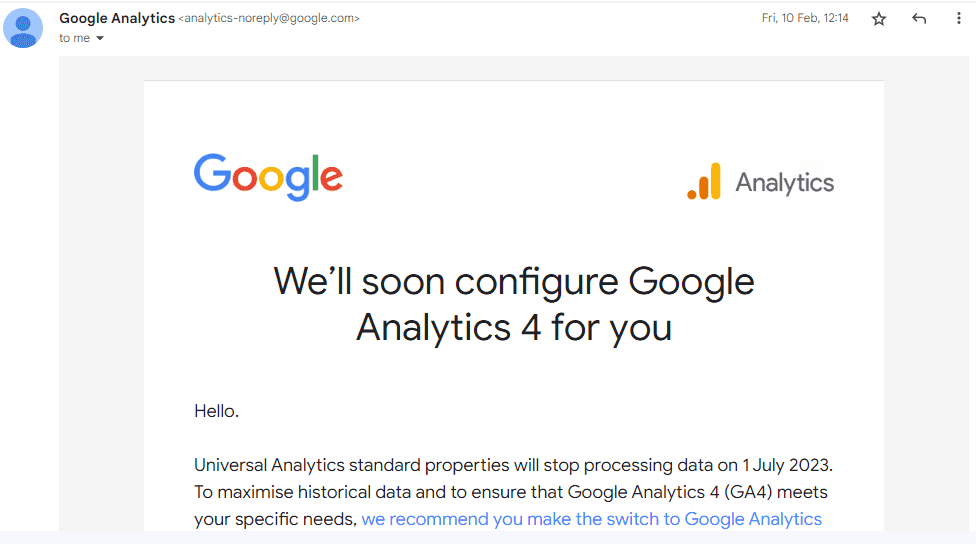 Caveats to Google offer to migrate to Google Analytics 4 - Featured image